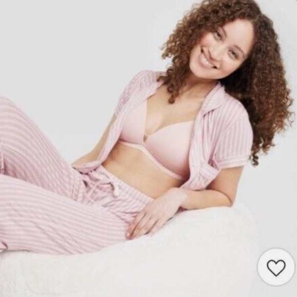 Women's Pink Bralette - Picture 2 of 3